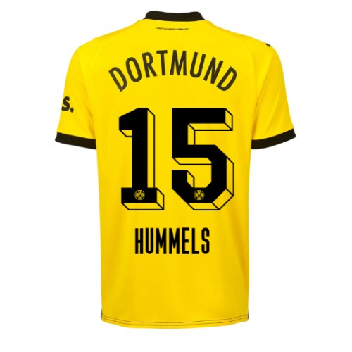 Fotbalové Dres Borussia Dortmund Mats Hummels #15 Domácí 2023-24 Krátký Rukáv